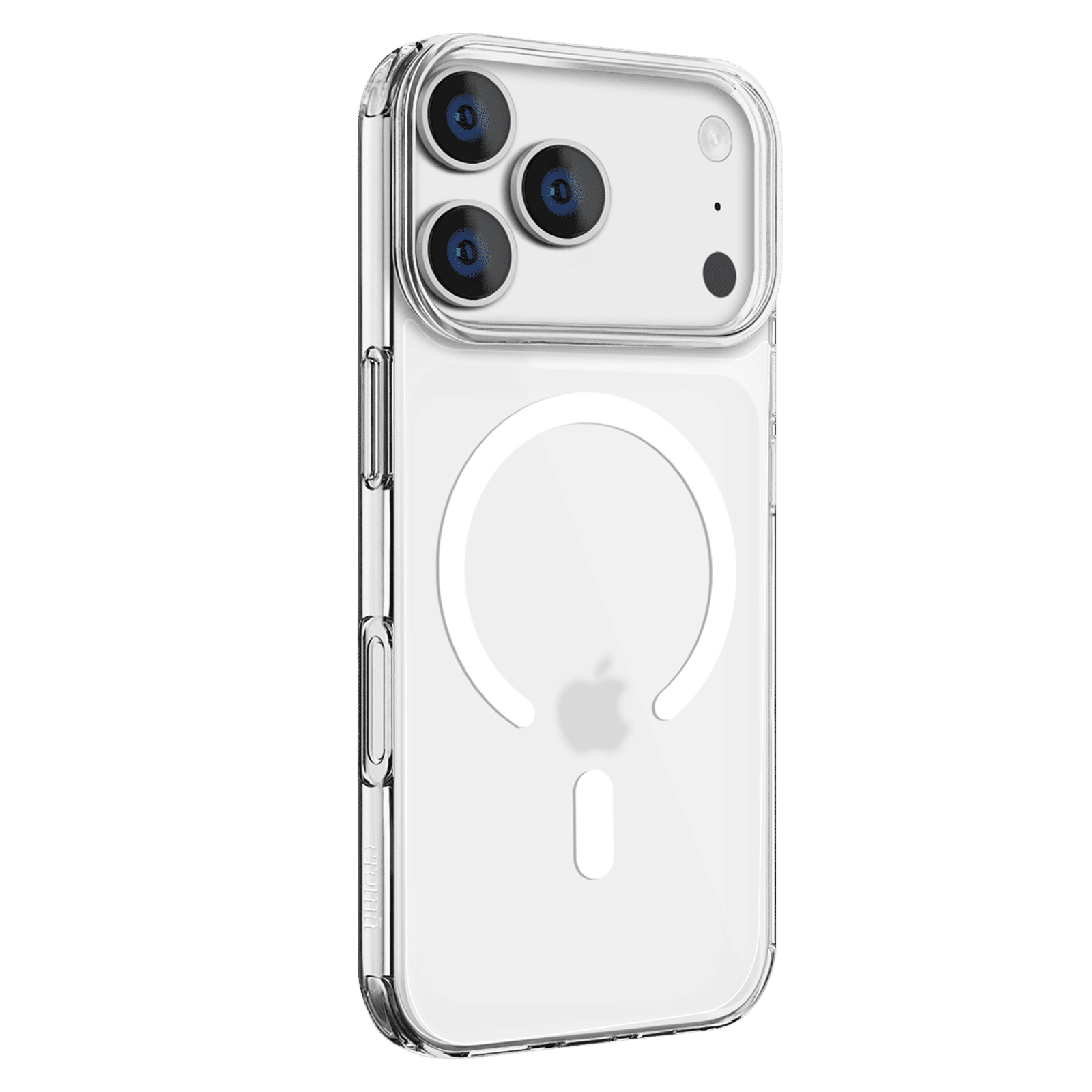 Croma Frost Tempered Glass & TPU Back Cover Combo for Apple iPhone 17 Pro (Magsafe Charging Compatible, Clear Ice) Croma Frost Tempered Glass & TPU Back Cover Combo for Apple iPhone 17 Pro (Magsafe Charging Compatible, Clear Ice)_2
