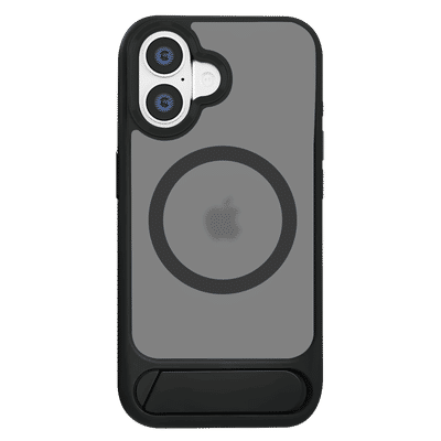 Croma Bolt Tempered Glass & TPU Back Cover Combo for Apple iPhone 17 (Magsafe Charging Compatible, Black)