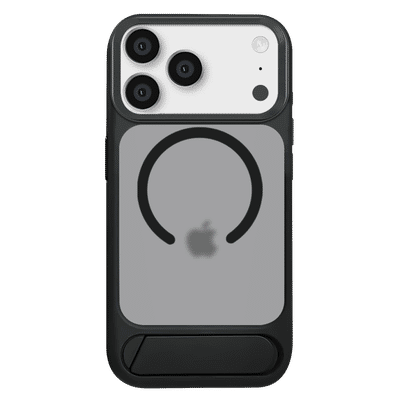 Croma Bolt Tempered Glass & TPU Back Cover Combo for Apple iPhone 17 Pro (Magsafe Charging Compatible, Black)