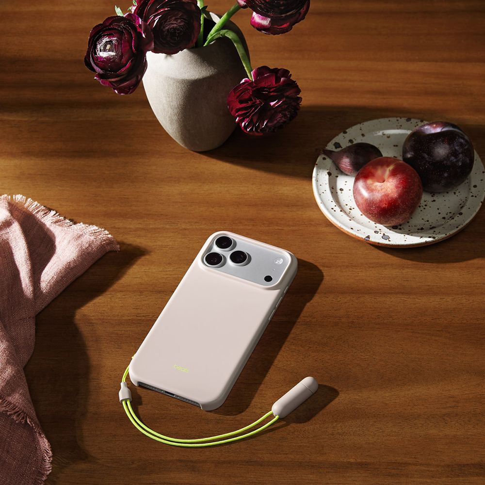 beats Polycarbonate & Plastic Hard Back Cover for Apple iPhone 17 Pro Max (MagSafe Charging Compatible, Lime Stone) beats Polycarbonate & Plastic Hard Back Cover for Apple iPhone 17 Pro Max (MagSafe Charging Compatible, Lime Stone)_5