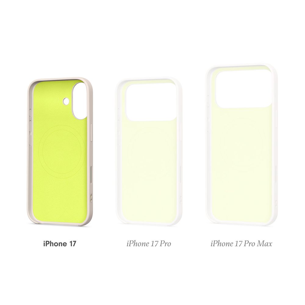 beats Polycarbonate & Plastic Hard Back Cover for Apple iPhone 17 (MagSafe Charging Compatible, Lime Stone)_3