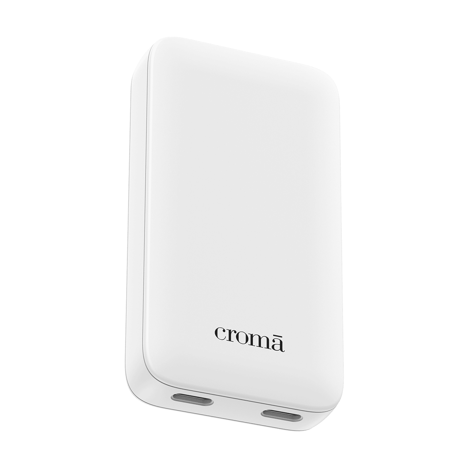 Croma 65W Type C 2-Port Fast Charger (Travel Adapter Only, White) Croma 65W Type C 2-Port Fast Charger (Travel Adapter Only, White)_6