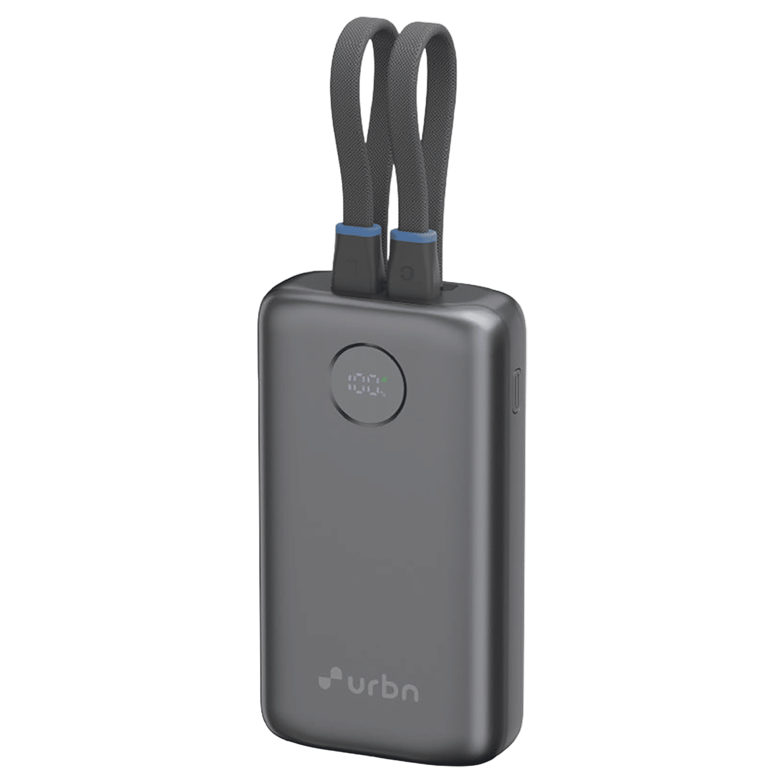 urbn Nano Pod 10000 mAh 35W Fast Charging Power Bank (2 Type C Port, 1 Type A & 1 Lightning Port, 12 Layer Circuit Protection, Grey) urbn Nano Pod 10000 mAh 35W Fast Charging Power Bank (2 Type C Port, 1 Type A & 1 Lightning Port, 12 Layer Circuit Protection, Grey)_1