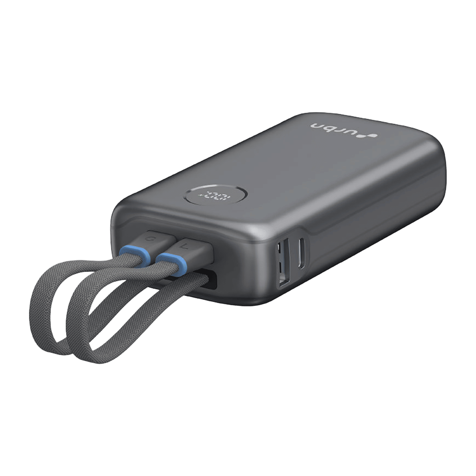 urbn Nano Pod 10000 mAh 35W Fast Charging Power Bank (2 Type C Port, 1 Type A & 1 Lightning Port, 12 Layer Circuit Protection, Grey) urbn Nano Pod 10000 mAh 35W Fast Charging Power Bank (2 Type C Port, 1 Type A & 1 Lightning Port, 12 Layer Circuit Protection, Grey)_4