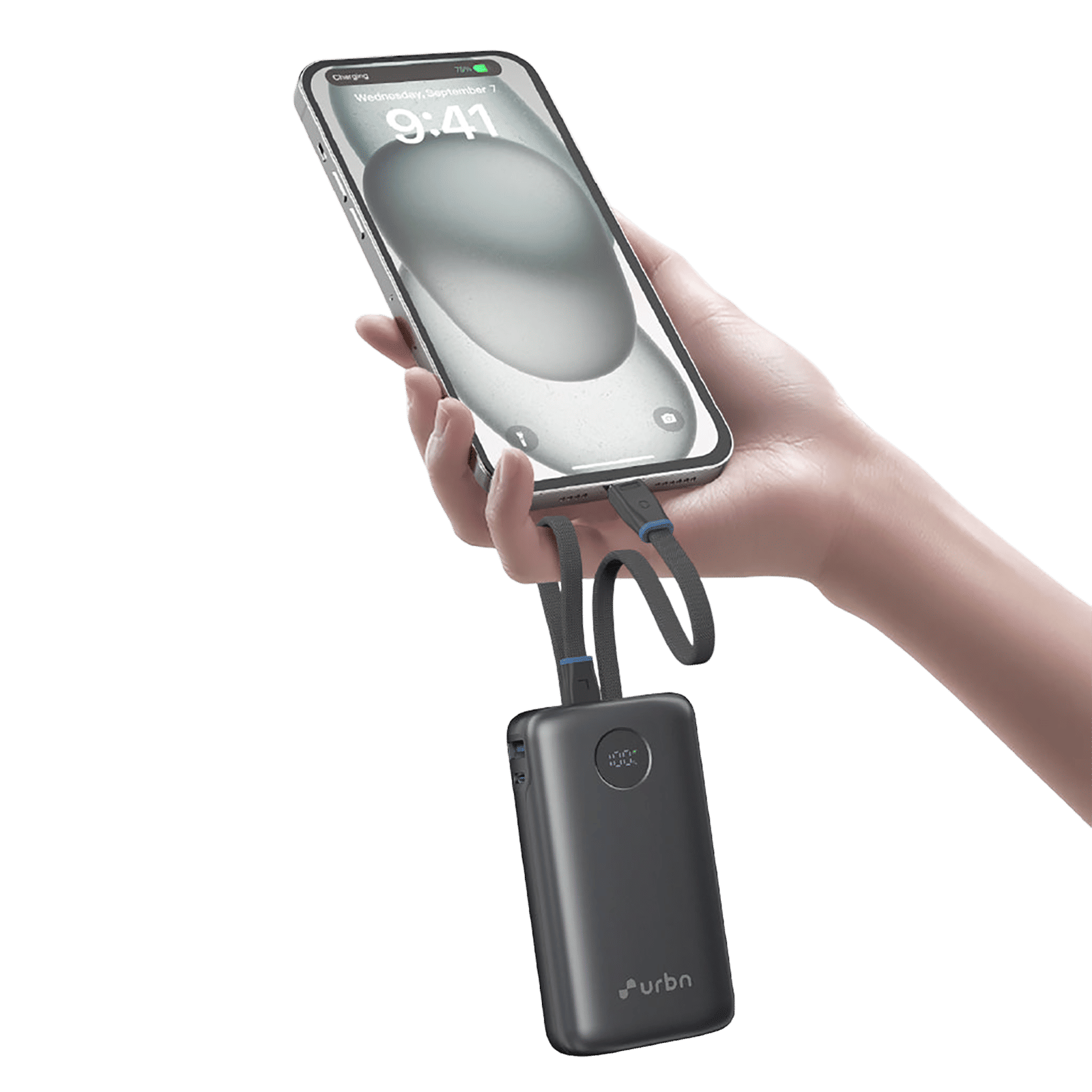 urbn Nano Pod 10000 mAh 35W Fast Charging Power Bank (2 Type C Port, 1 Type A & 1 Lightning Port, 12 Layer Circuit Protection, Grey) urbn Nano Pod 10000 mAh 35W Fast Charging Power Bank (2 Type C Port, 1 Type A & 1 Lightning Port, 12 Layer Circuit Protection, Grey)_5