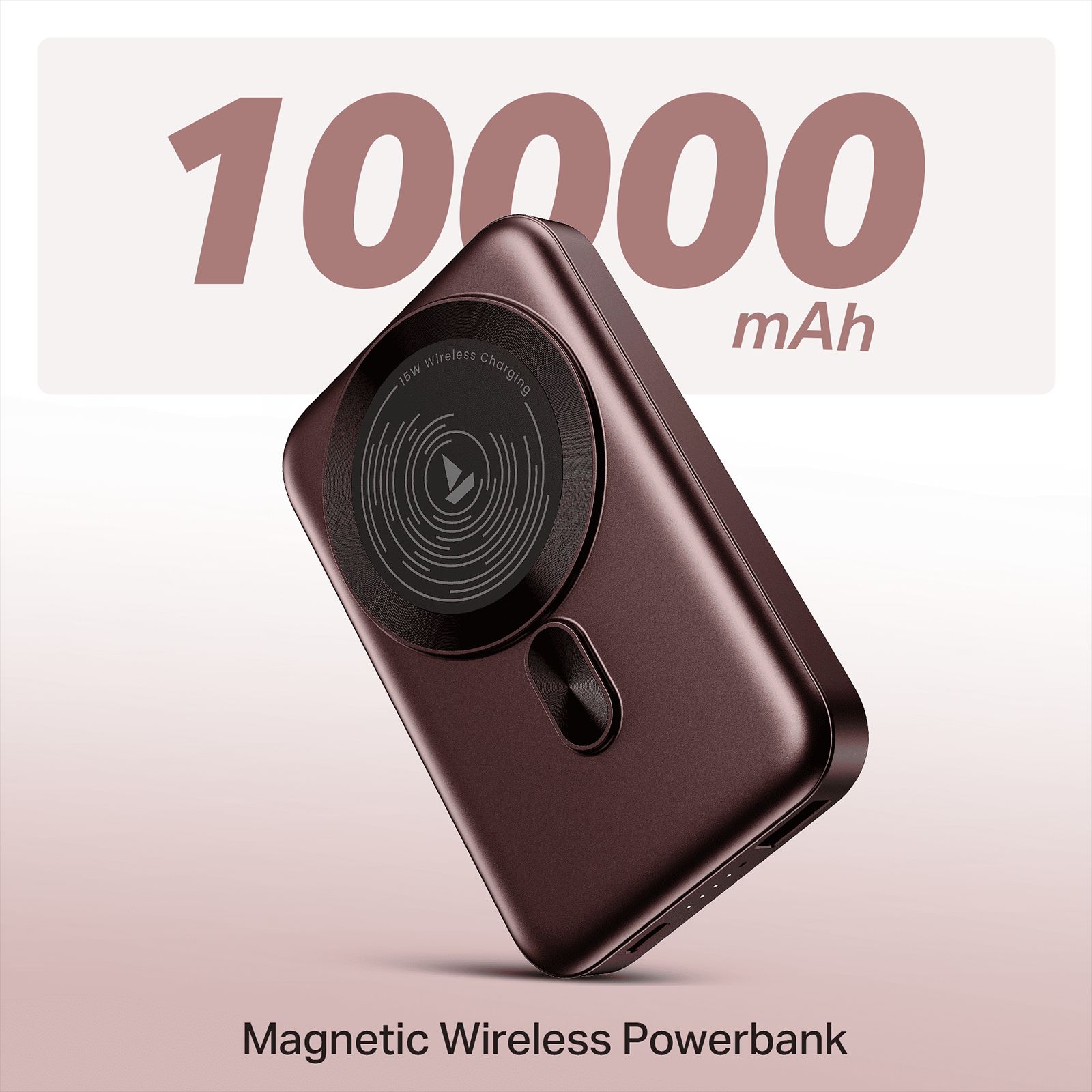 boAt Energyshroom PB331 10000 mAh 22.5W Fast Charging Power Bank (1 Type A & 1 Type C Port, Magnetic Wireless Charging, Wine Red)_9
