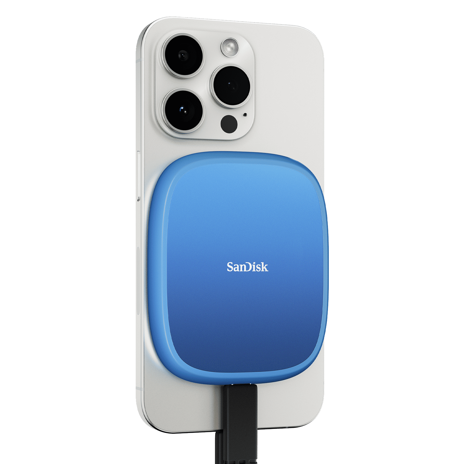 SanDisk E62 Creator 1TB USB Type-C (3.2) Portable Solid State Drive (MagSafe Compatible, Blue) SanDisk E62 Creator 1TB USB Type-C (3.2) Portable Solid State Drive (MagSafe Compatible, Blue) _4