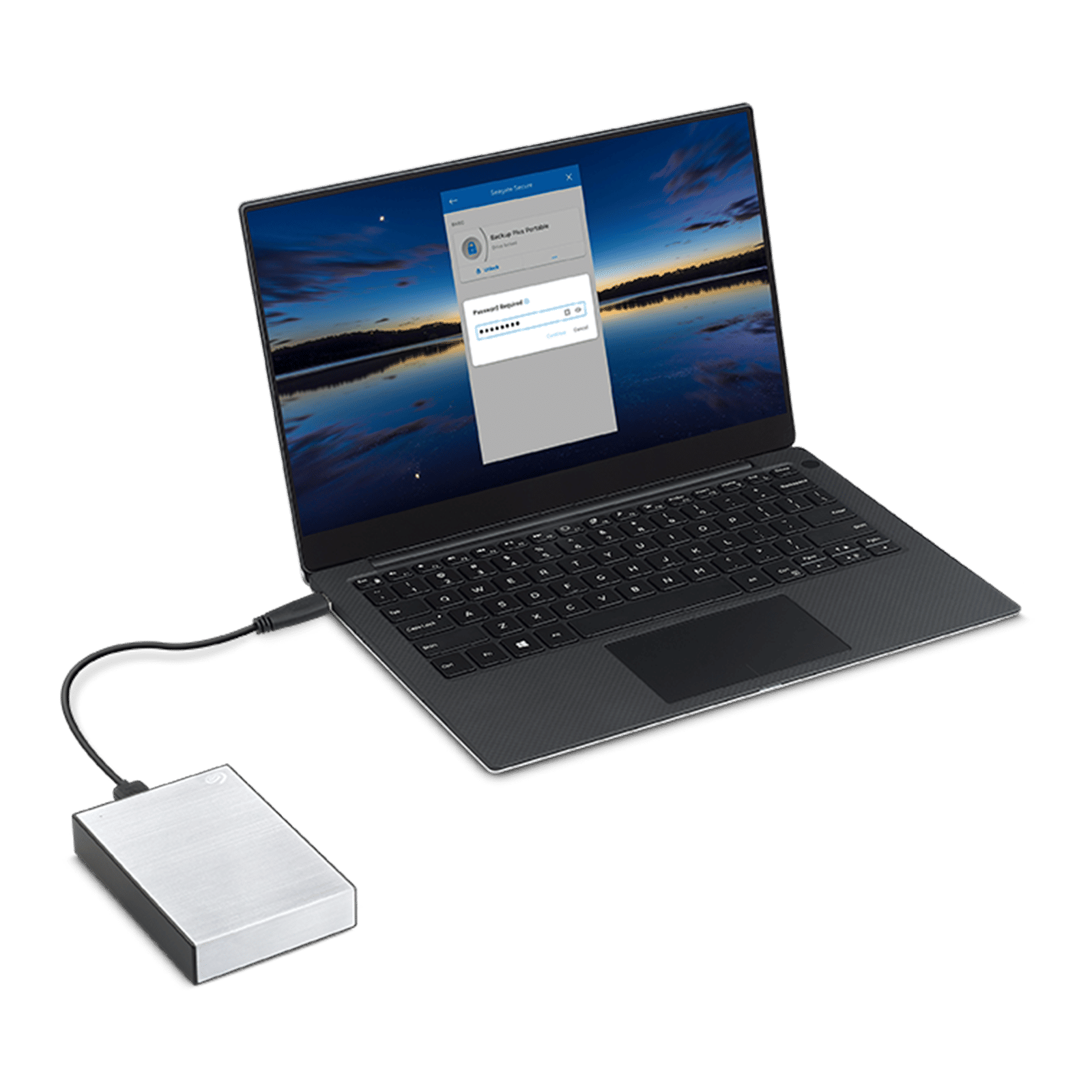 Seagate One Touch 4TB Micro USB Type-B Portable Hard Disk Drive (Password Protected, Silver)_9