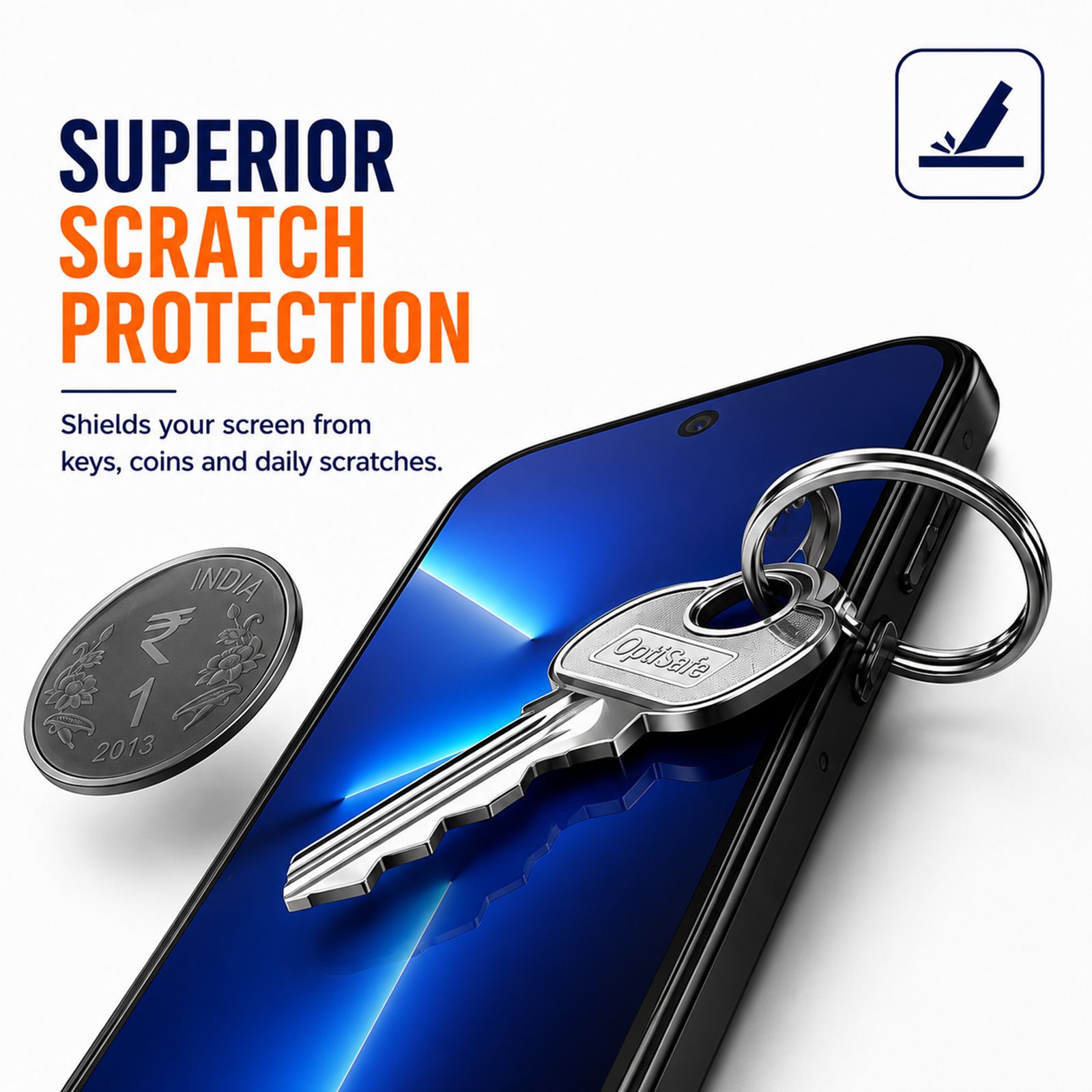 OptiSafe SWTGOPGLSAF17 Tempered Glass for SAMSUNG F17 (9H Surface Hardness)_6