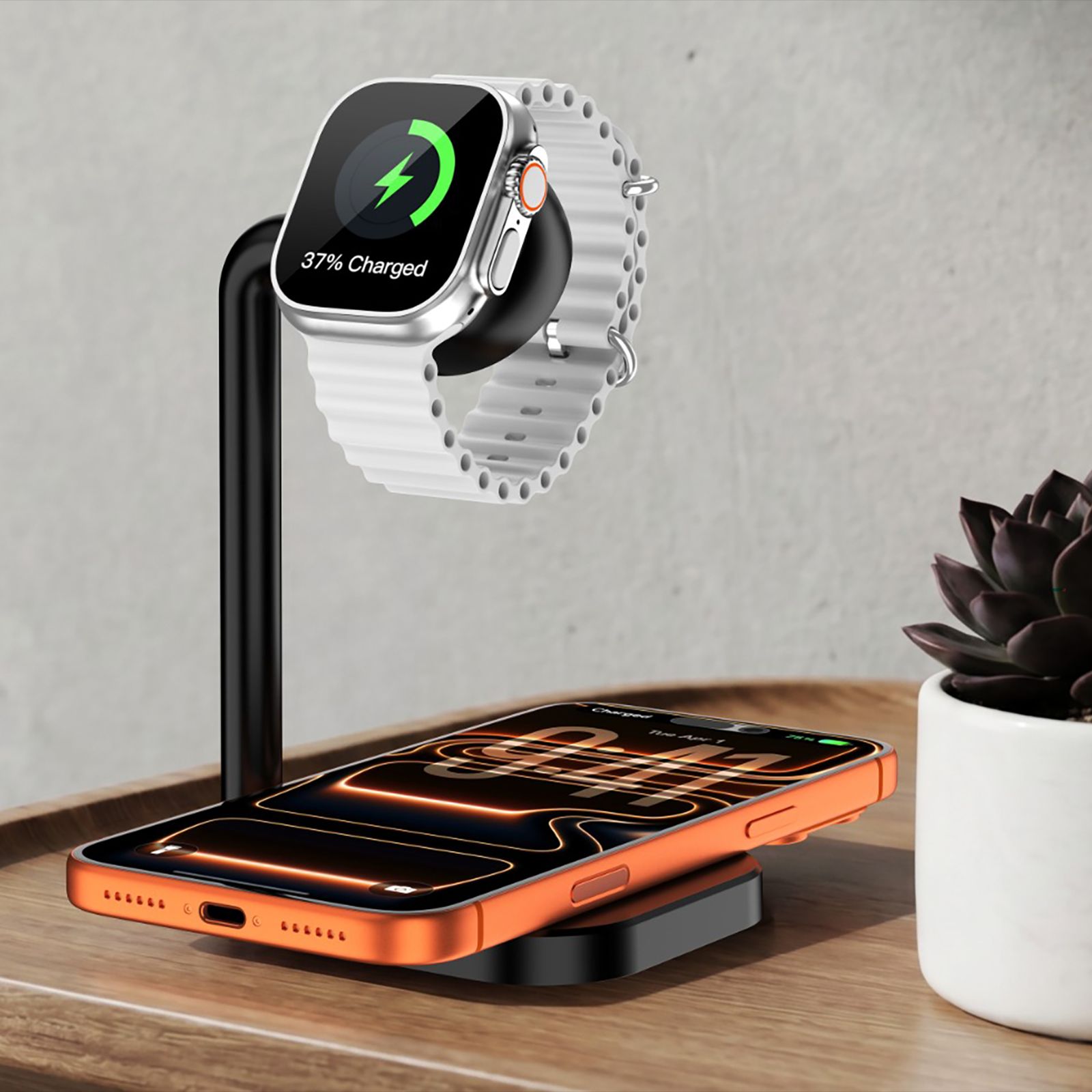 soundREVO SR-978 15W 3-in-1 Wireless Charger for Phones, TWS and iWatch (LED Charging Indicator, Black) soundREVO SR-978 15W 3-in-1 Wireless Charger for Phones, TWS and iWatch (LED Charging Indicator, Black)_6