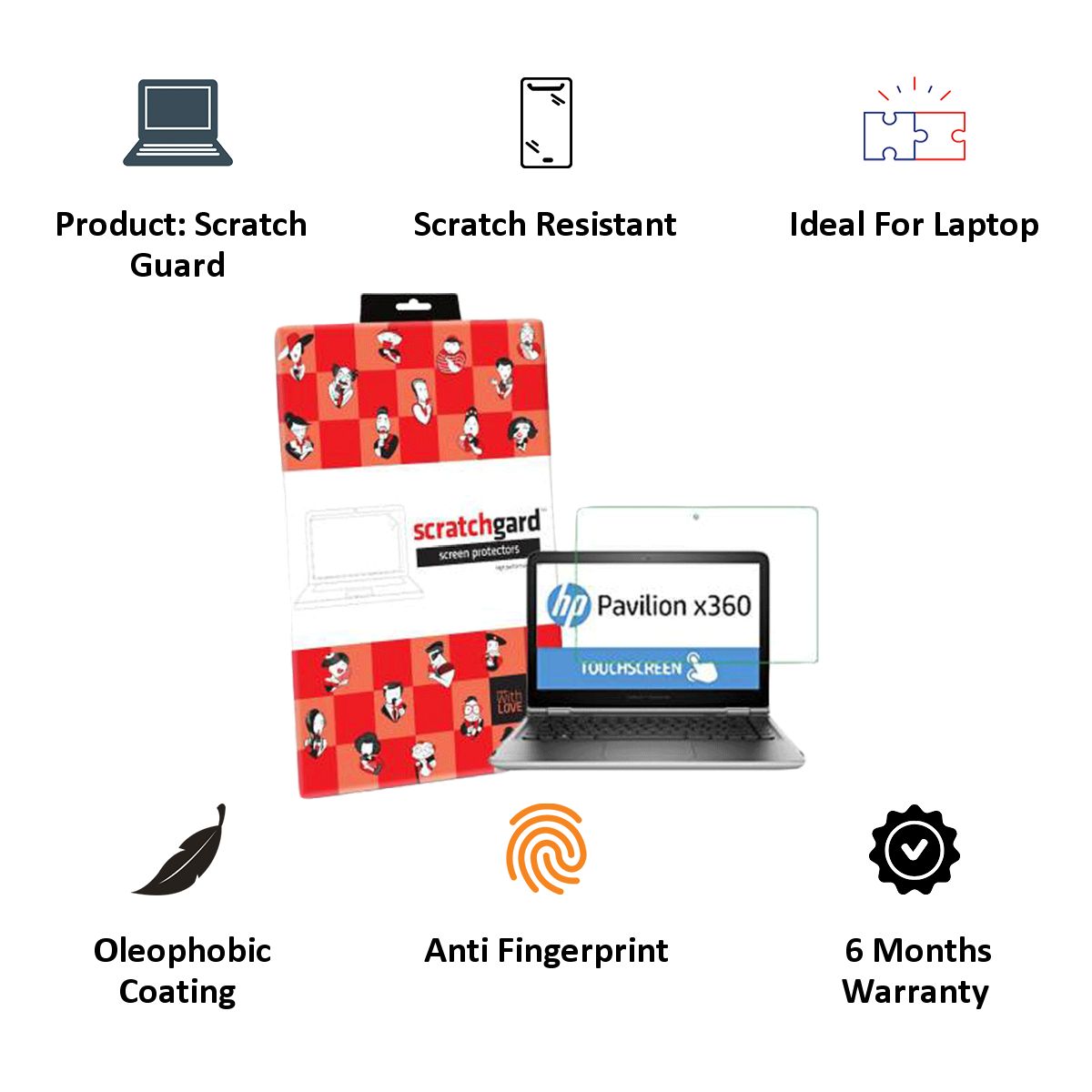scratchgard Screen Guard For 14 Inch Laptop (Air-Bubble Proof, LT - 14''/14" Wide, Transparent)_4