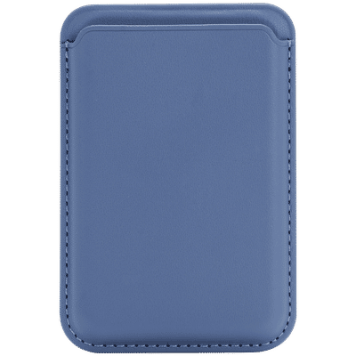 Croma Card Holder For iPhone (Apple Compatible, Blue)