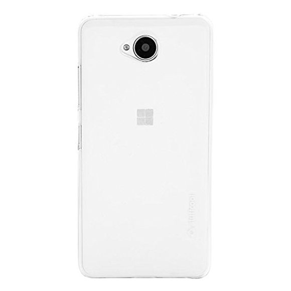 stuffcool Clair Plastic Back Cover for Microsoft Lumia 650 (Scratch Resistant, Transparent)_1