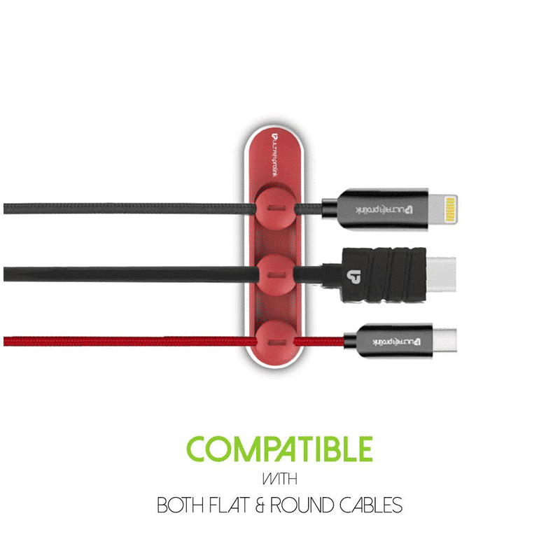 ultraprolink Tidy Magnetic Cable Organizer (UM1001, Red) ultraprolink Tidy Magnetic Cable Organizer (UM1001, Red)_6