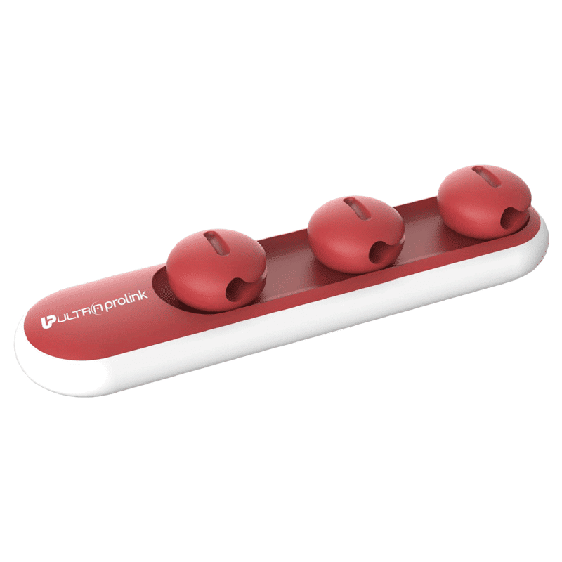 ultraprolink Tidy Magnetic Cable Organizer (UM1001, Red) ultraprolink Tidy Magnetic Cable Organizer (UM1001, Red)_1