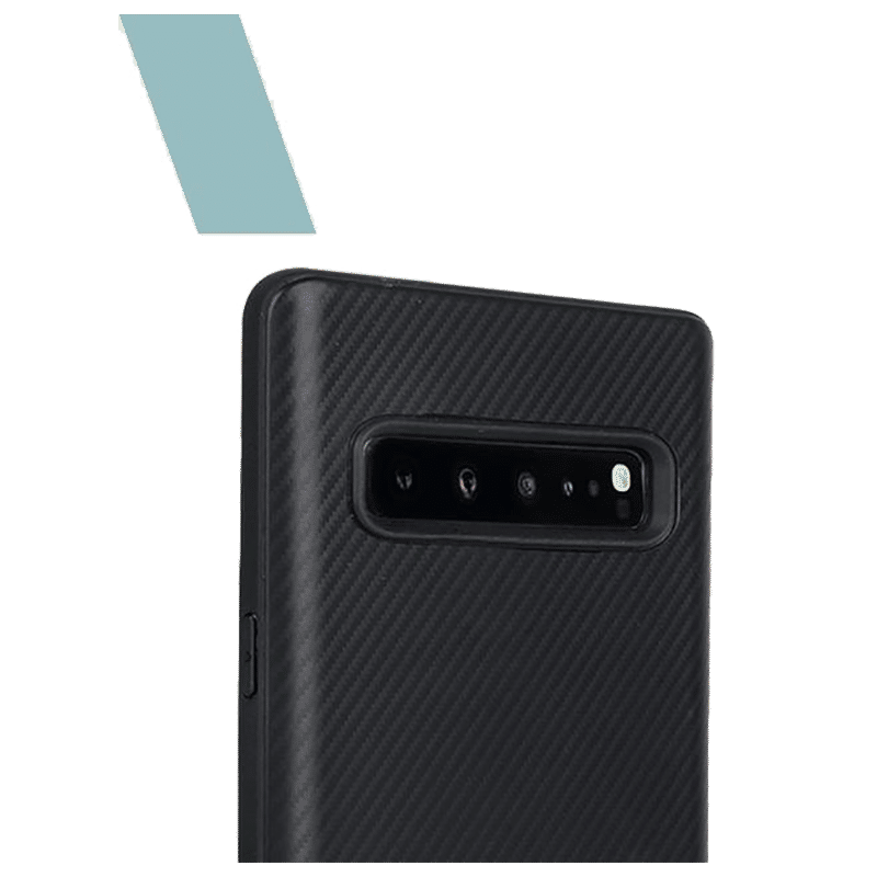 Robobull TPU Back Cover for Samsung Galaxy S10 (Camera Protection, Black)_5