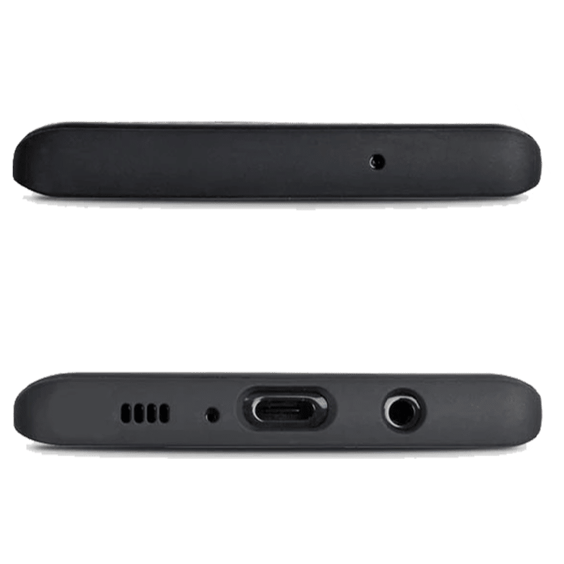 Robobull TPU Back Cover for Samsung Galaxy S10 (Camera Protection, Black)_3