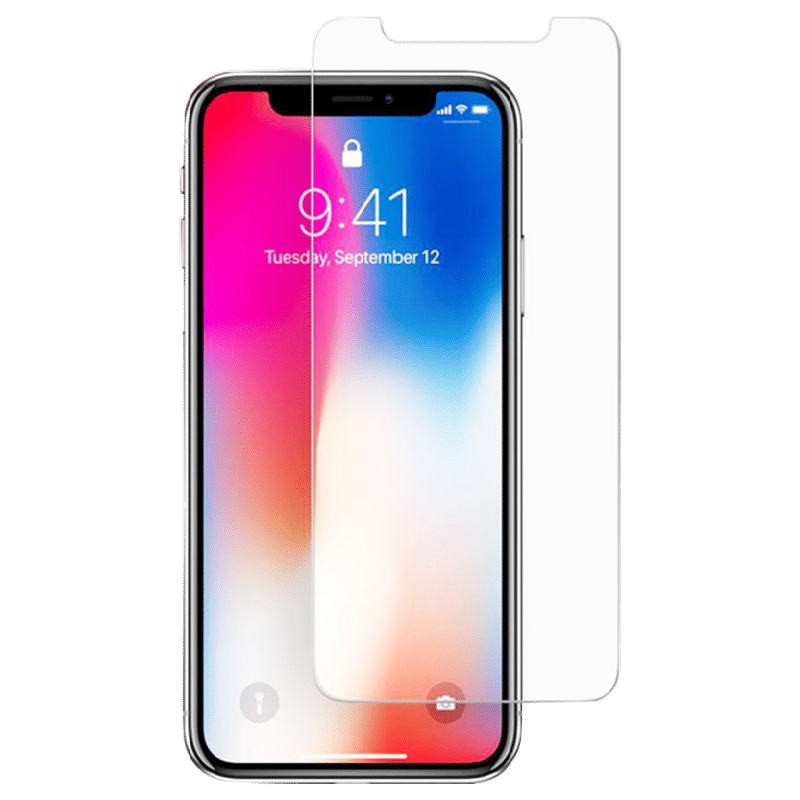 in base Tempered Glass Screen Protector for Apple iPhone XR and 11 (Fingerprint Resistant)_1