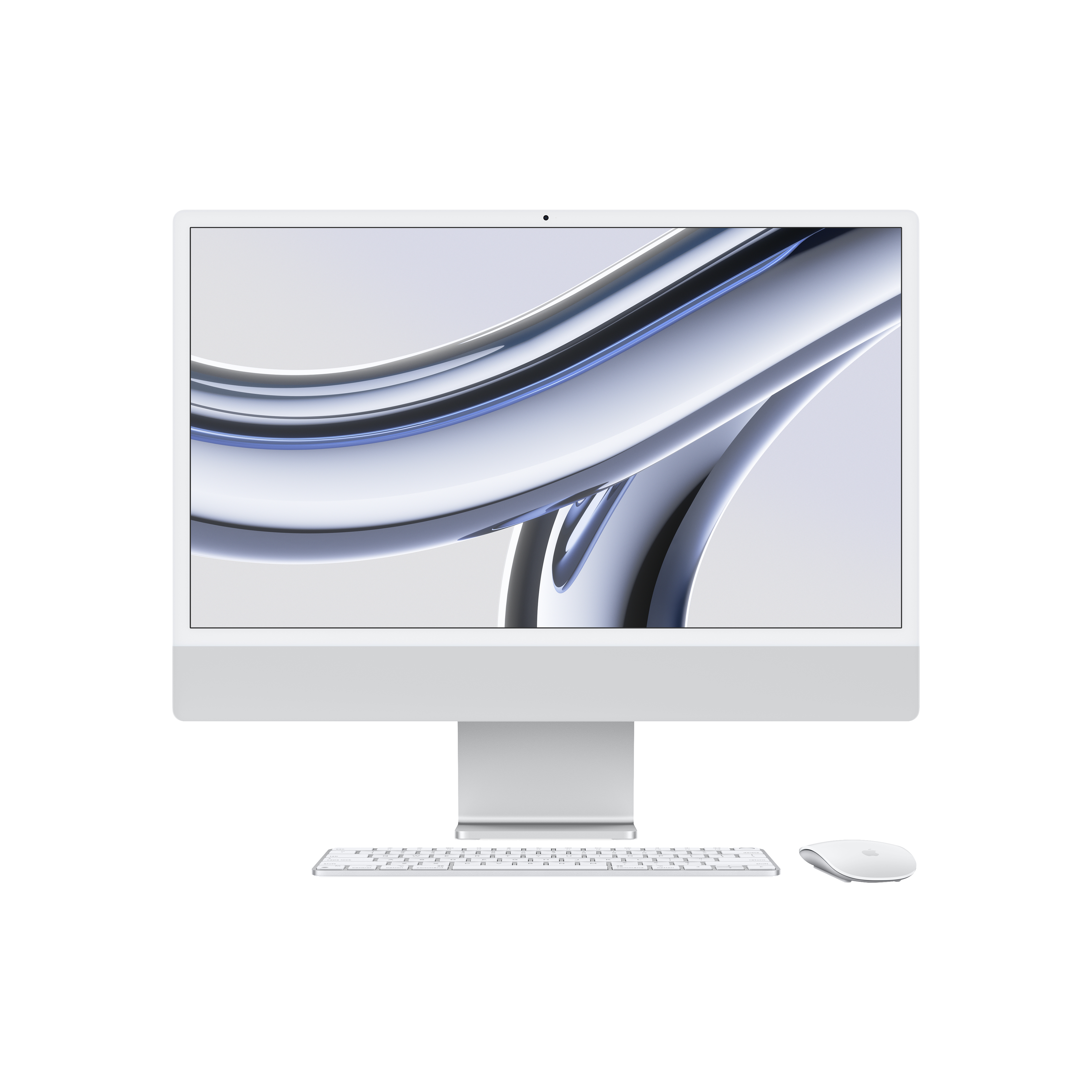 Apple iMac 24 Inch 4.5K Retina Display 2023 (M3 Chip, 8GB, 512GB, macOS, Silver)_1