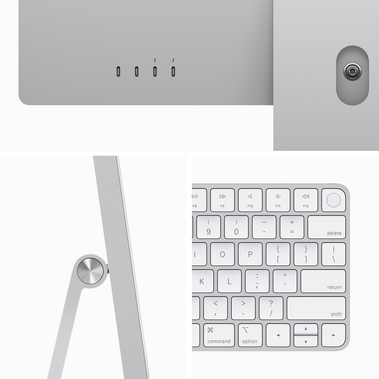 Apple iMac 24 Inch 4.5K Retina Display 2023 (M3 Chip, 8GB, 512GB, macOS, Silver)_3