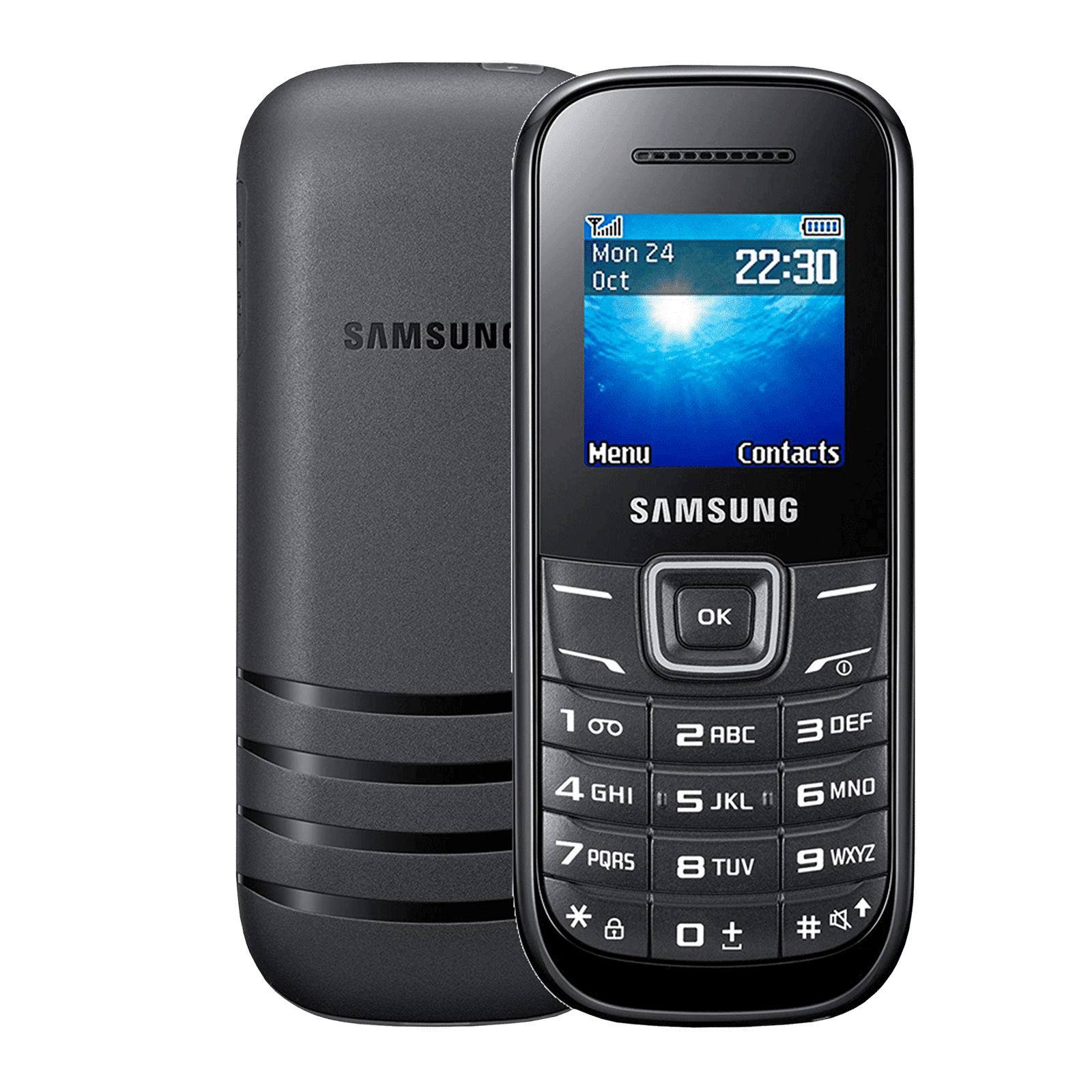 SAMSUNG Guru 1200 GT-E1200 (153MB, FM Radio, Black)_1