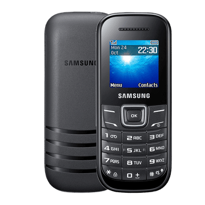 SAMSUNG Guru 1200 GT-E1200 (153MB, FM Radio, Black)