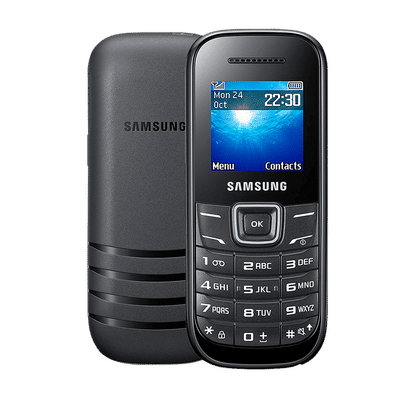 SAMSUNG Guru 1200 GT-E1200 (153MB, FM Radio, Black)