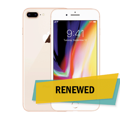 Refurbished Apple iPhone 8 Plus (64GB, Gold)
