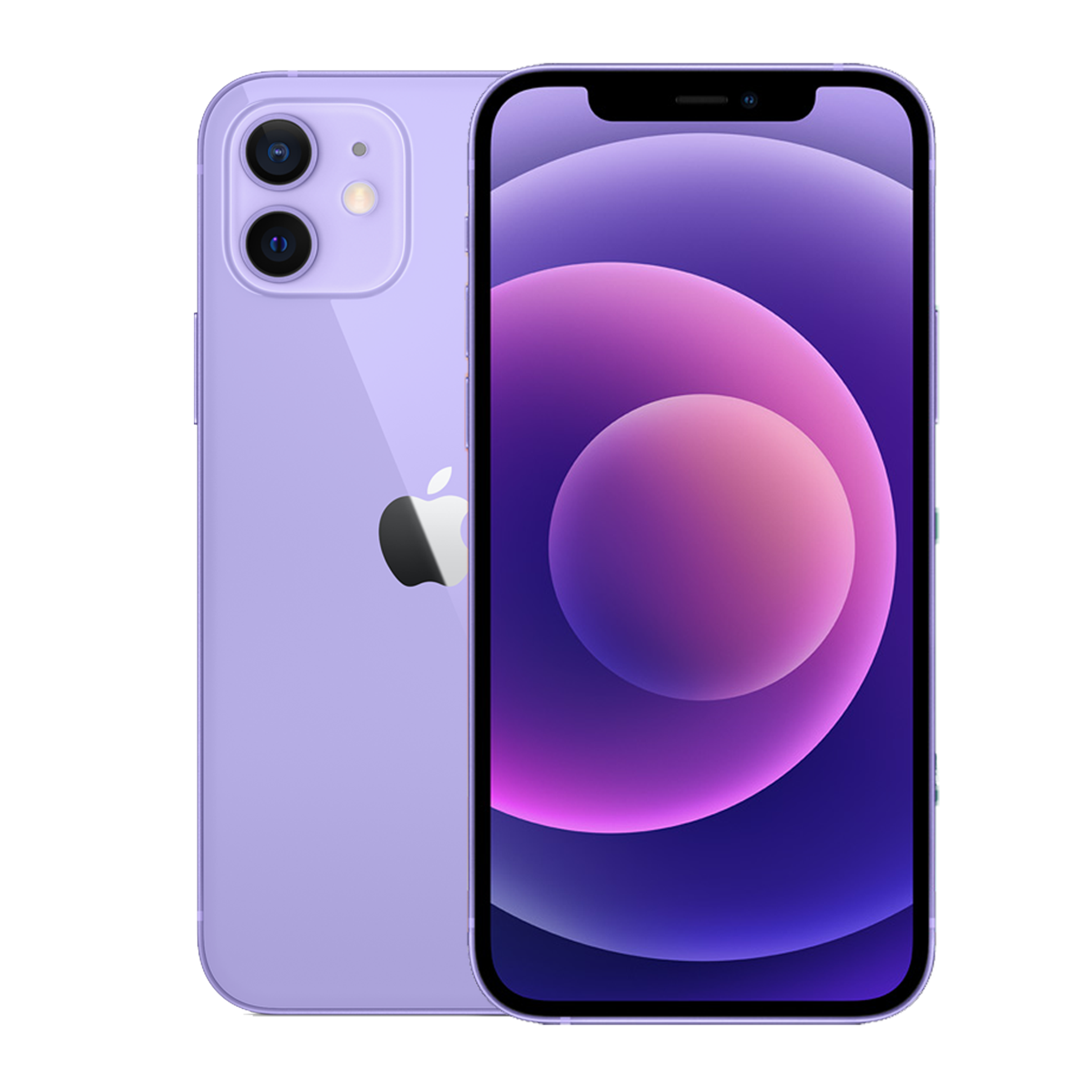 Apple iPhone 12 (128GB ROM, 4GB RAM, MJNP3HN/A, Purple)