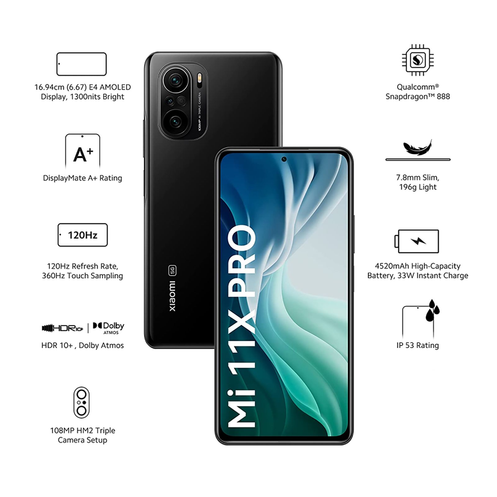 Xiaomi 11X Pro 5G (8GB RAM, 128GB, Cosmic Black) Xiaomi 11X Pro 5G (8GB RAM, 128GB, Cosmic Black)_10