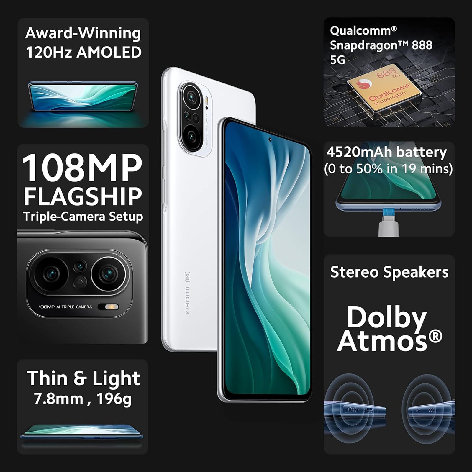 Xiaomi 11X Pro 5G (8GB RAM, 256GB, Lunar White) Xiaomi 11X Pro 5G (8GB RAM, 256GB, Lunar White)_11