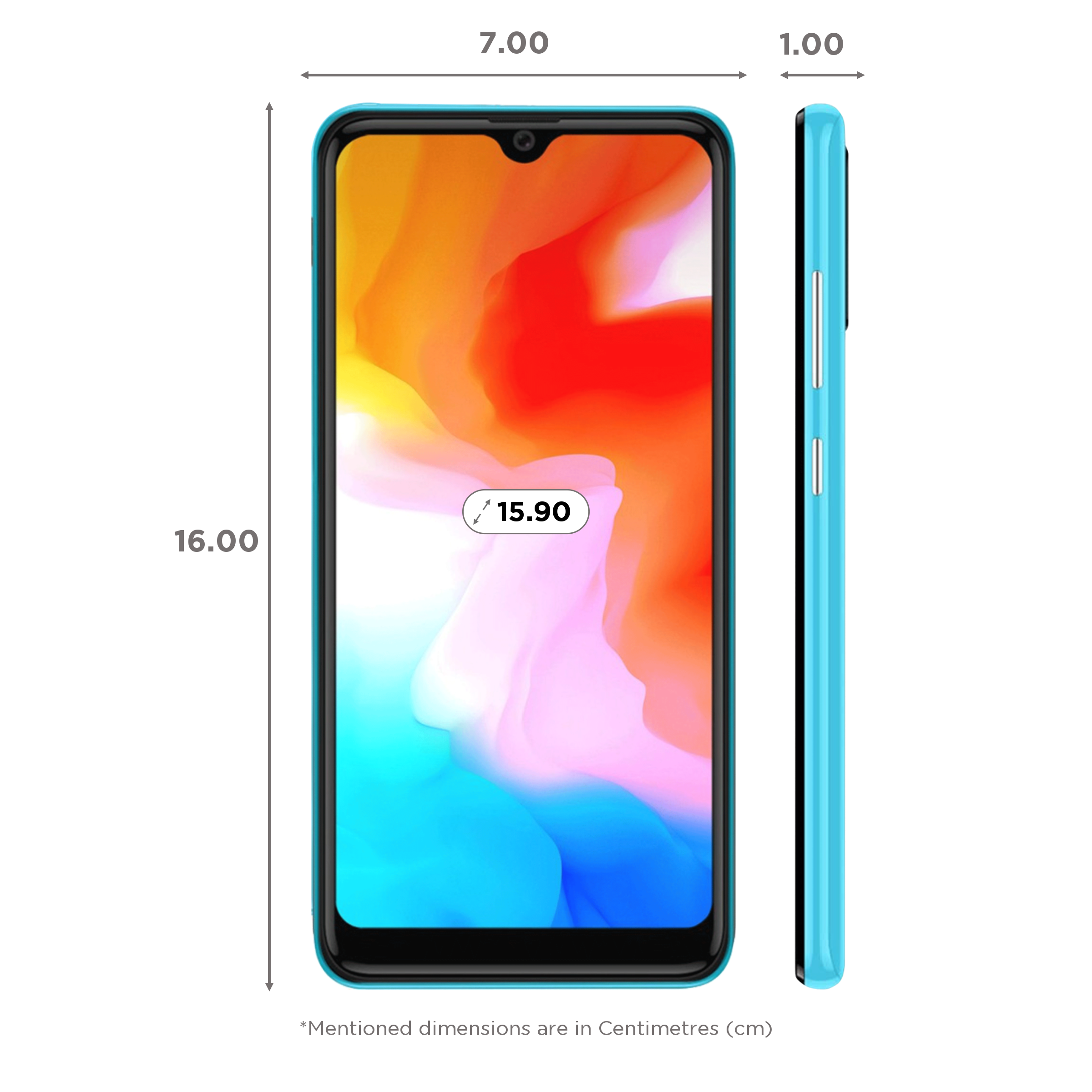 I KALL Z6 (4GB RAM, 64GB, Aurora Blue) I KALL Z6 (4GB RAM, 64GB, Aurora Blue)_2