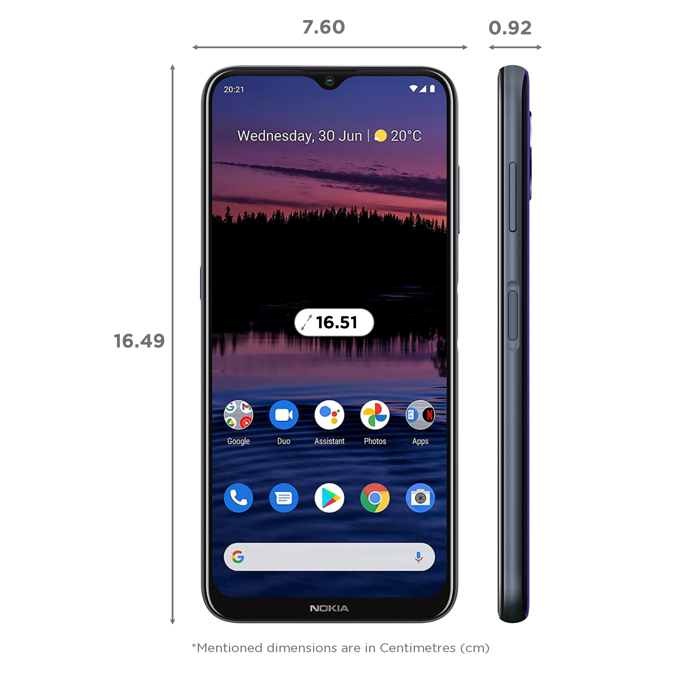 NOKIA G20 (4GB RAM, 64GB, Night) NOKIA G20 (4GB RAM, 64GB, Night)_2