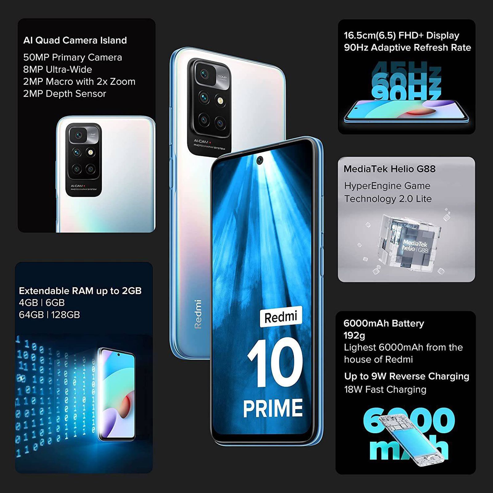 Redmi 10 Prime (4GB RAM, 64GB, Bifrost Blue)_8