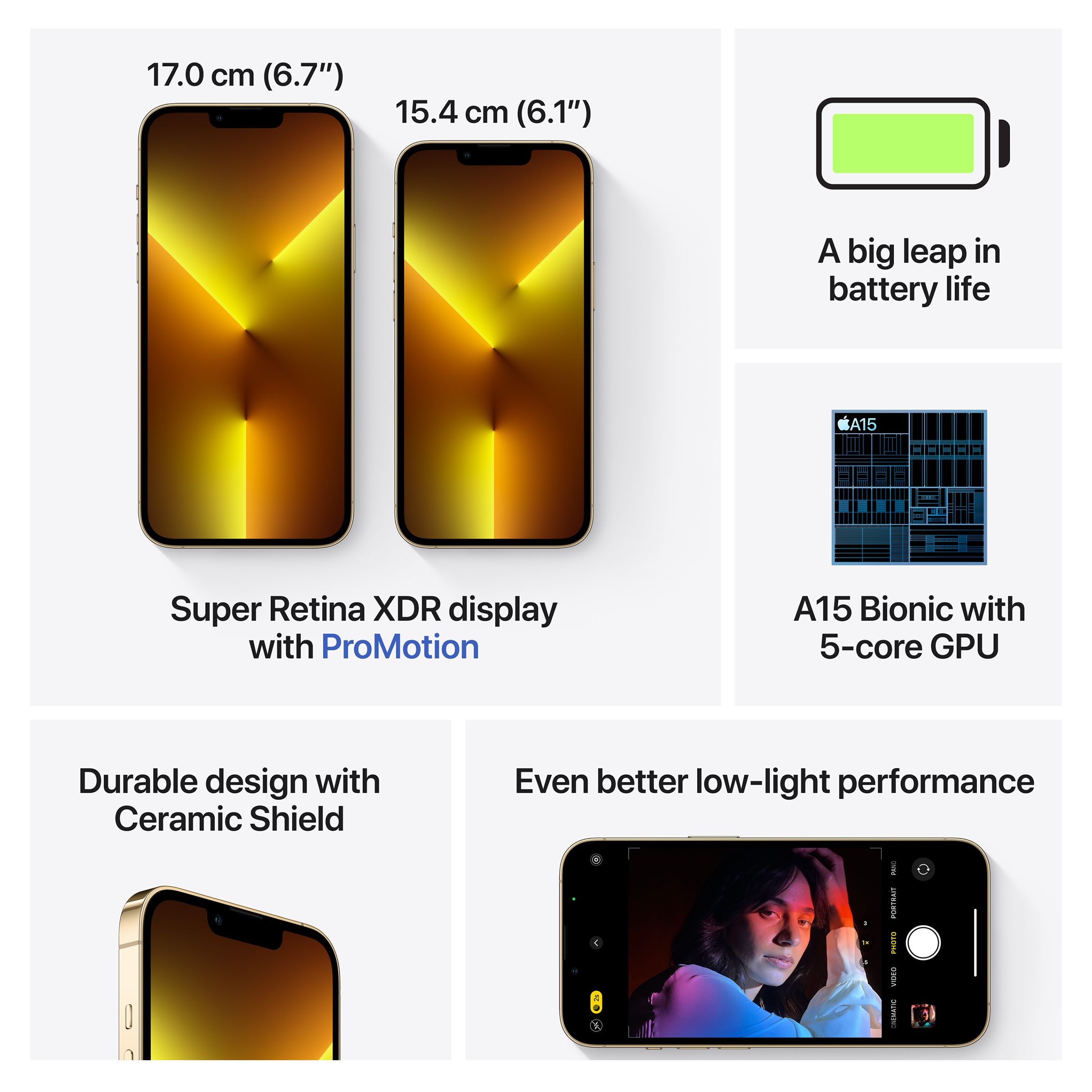Apple iPhone 13 Pro (256GB, Gold)_5