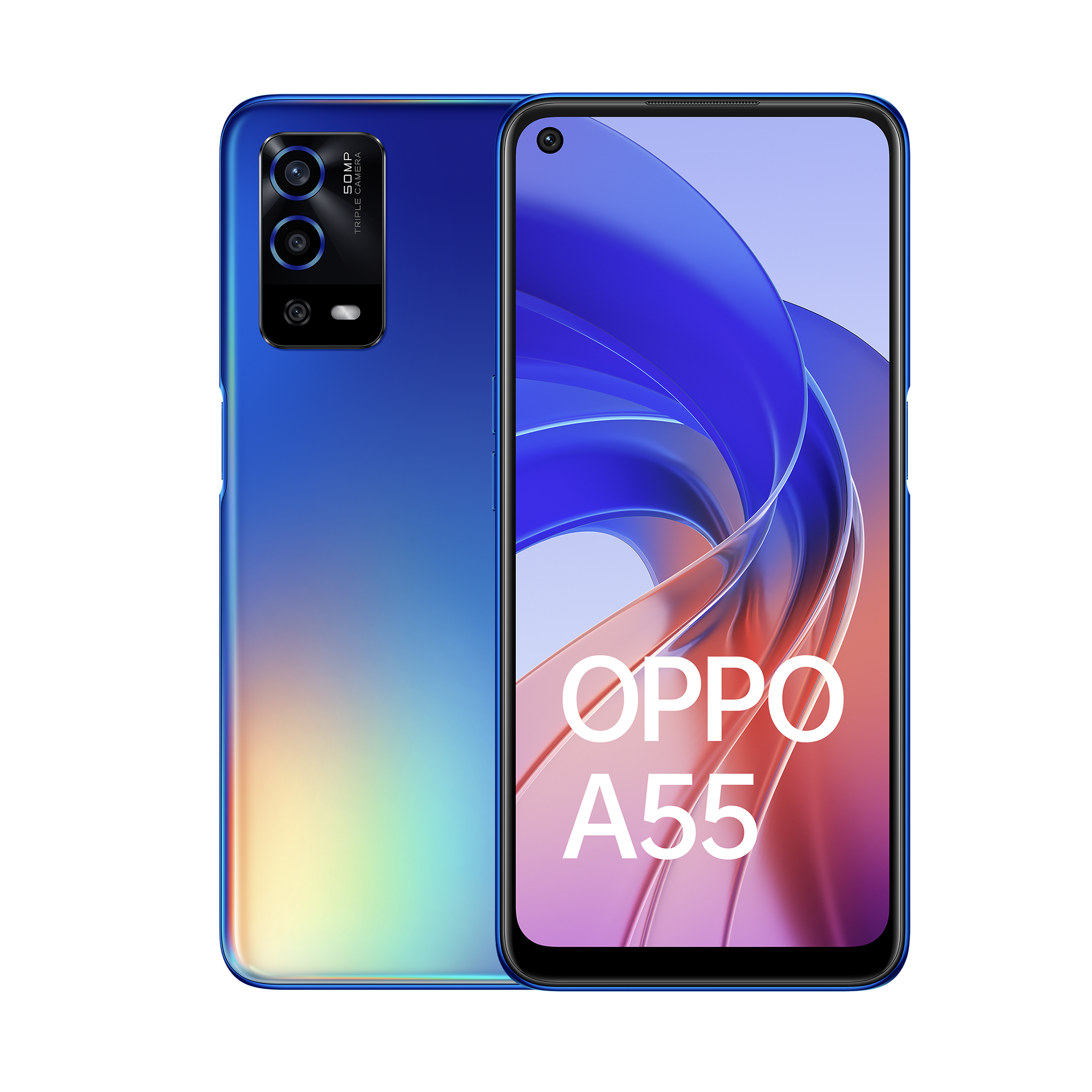 oppo A55 (4GB RAM, 64GB, Rainbow Blue)_1
