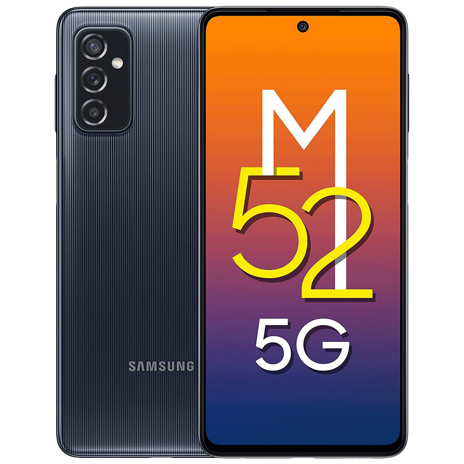 SAMSUNG Galaxy M52 5G (6GB RAM, 128GB, Black)_1
