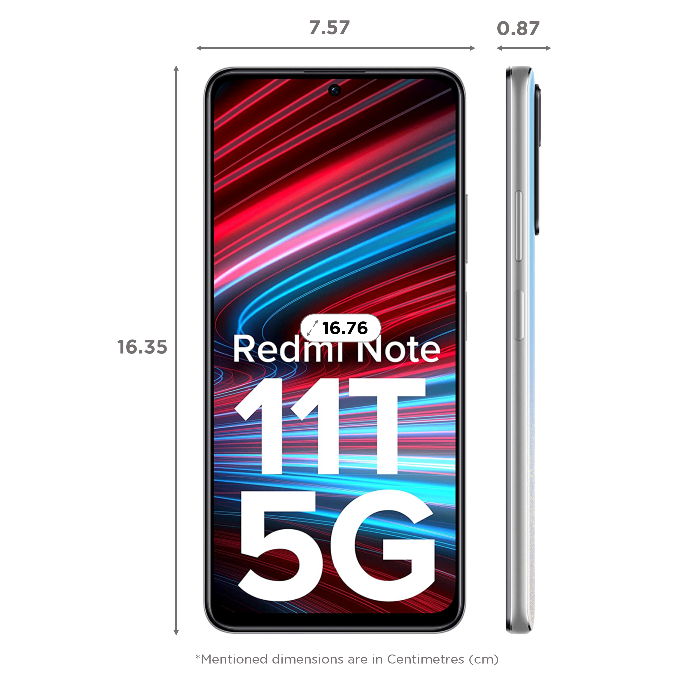 Redmi Note 11T 5G (6GB RAM, 128GB, Star White)_2