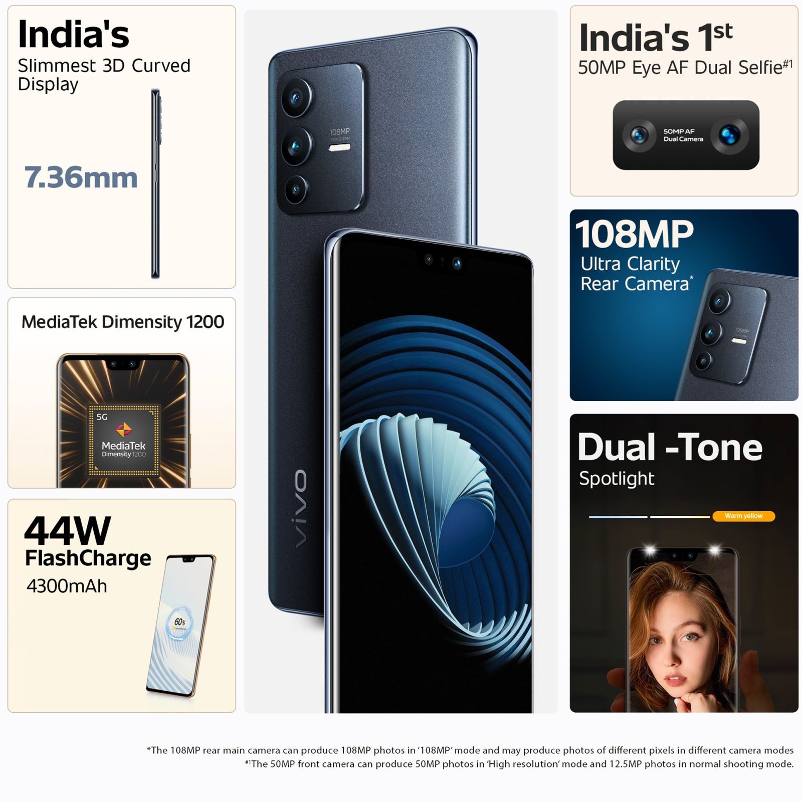 vivo V23 Pro 5G (12GB RAM, 256GB, Stardust Black) vivo V23 Pro 5G (12GB RAM, 256GB, Stardust Black)_8