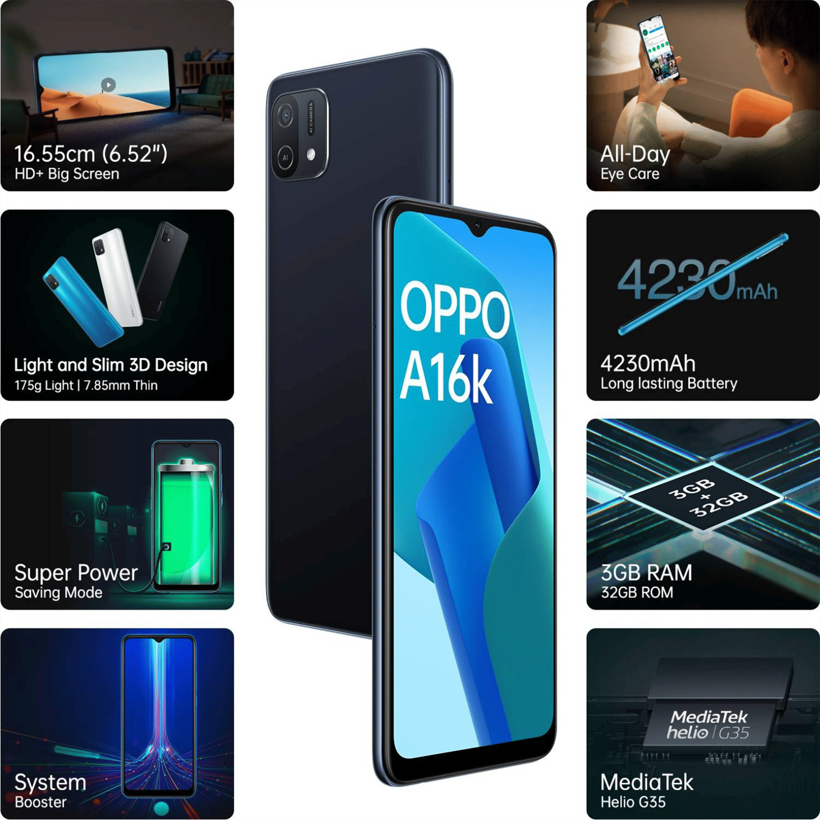 oppo A16K (3GB RAM, 32GB, Black) oppo A16K (3GB RAM, 32GB, Black)_9
