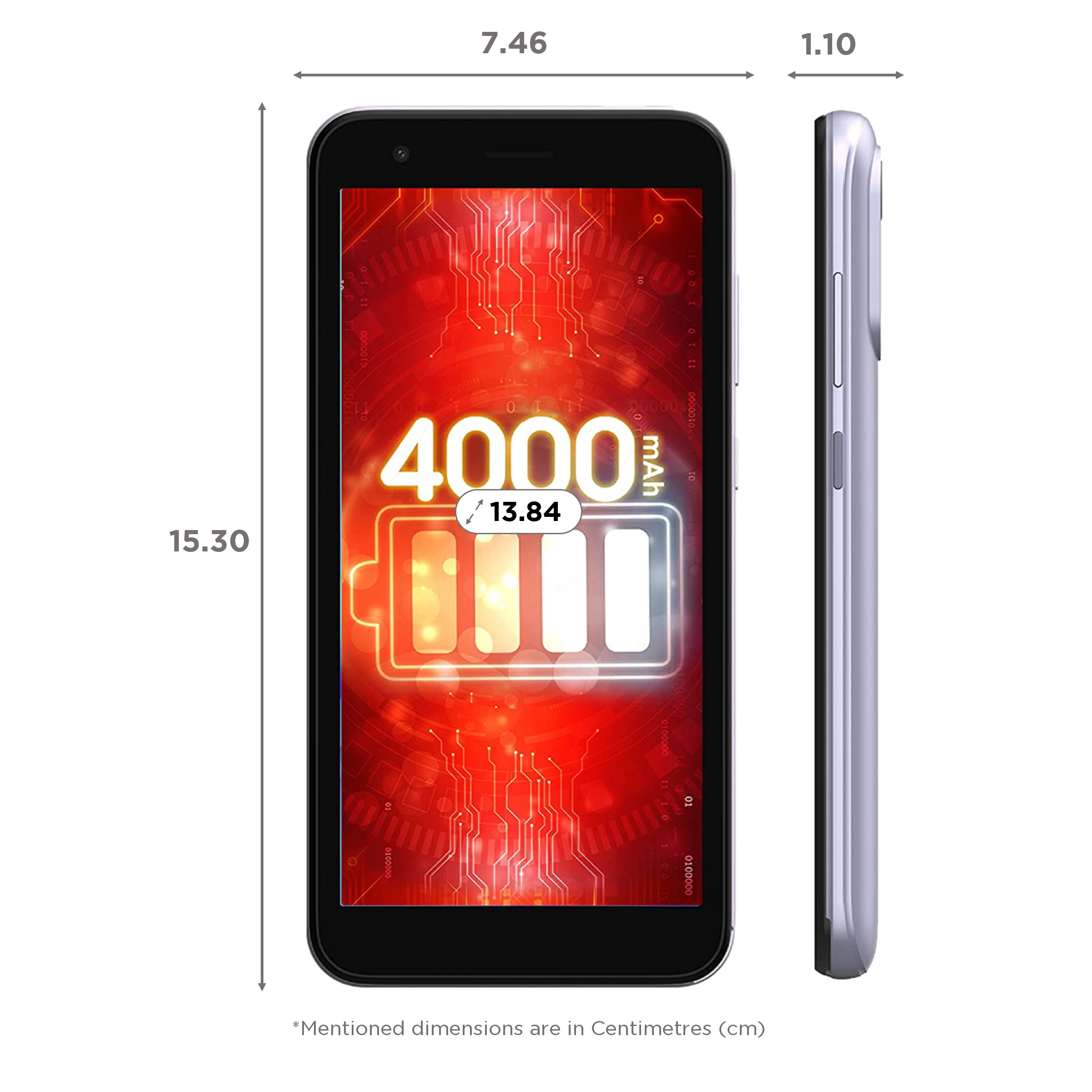Itel A27 (2GB RAM, 32GB, Silver Purple)_2
