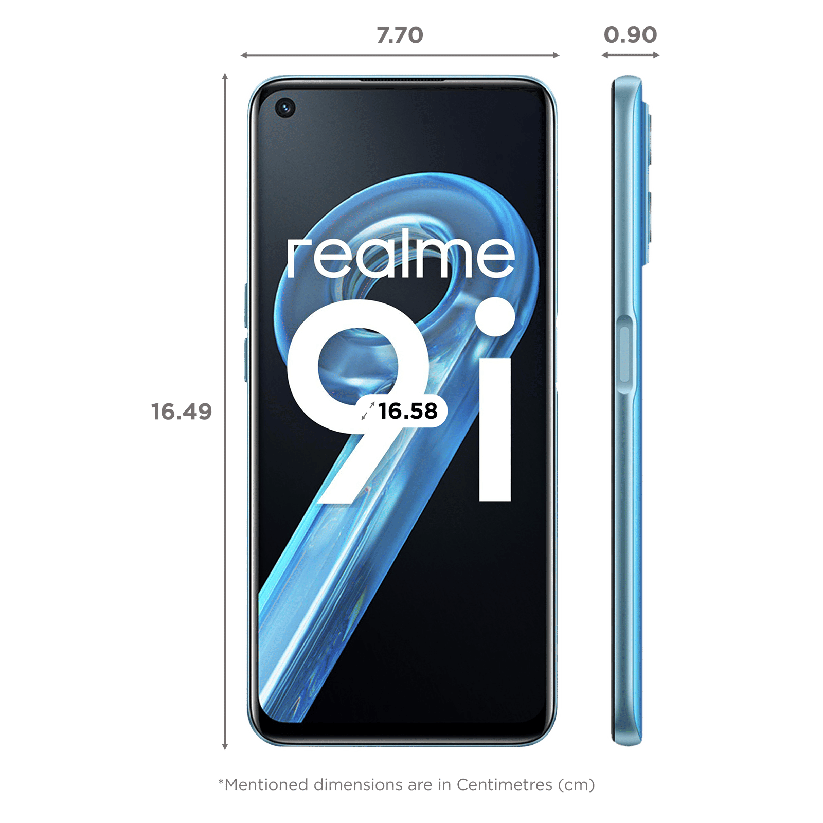 realme 9i (4GB RAM, 128GB, Prism Blue)_2