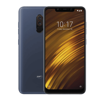 Refurbished Xiaomi POCO F1 (6GB RAM, 128GB, Steel Blue)