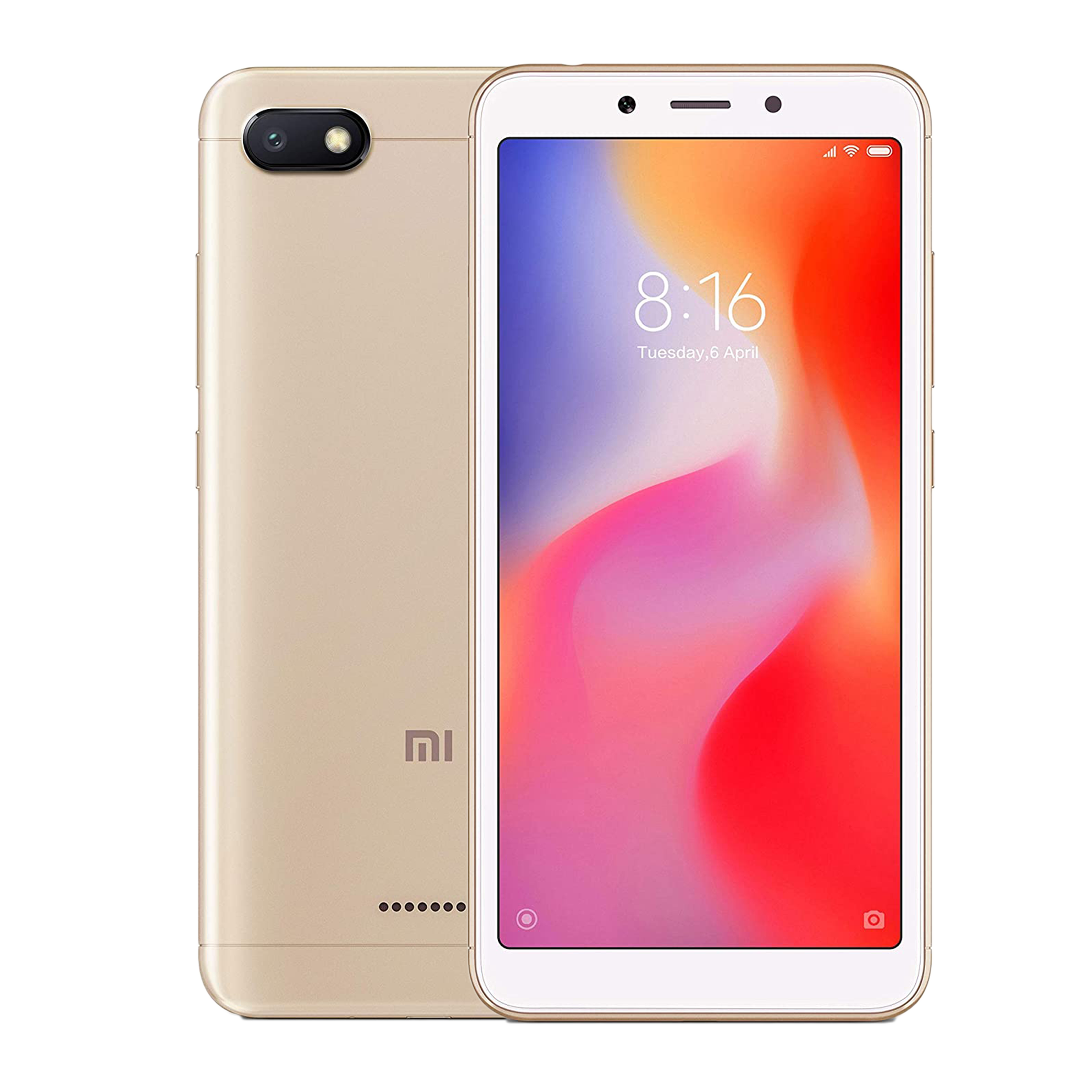 Refurbished Redmi 6A (2GB RAM, 16GB, Gold)_1