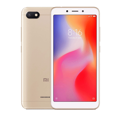 Refurbished Redmi 6A (2GB RAM, 16GB, Gold)