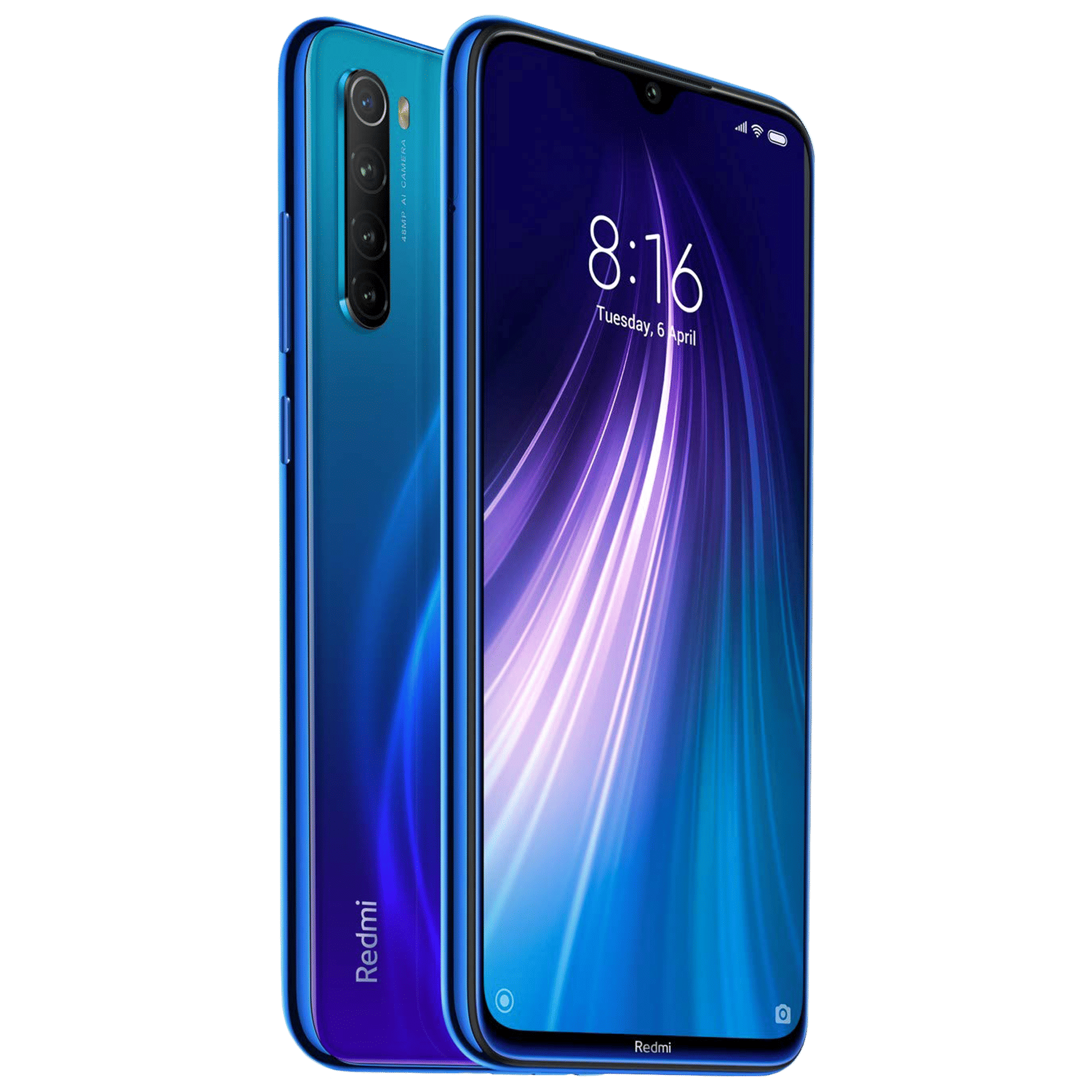Refurbished Redmi Note 8 (4GB RAM, 64GB, Neptune Blue)_7