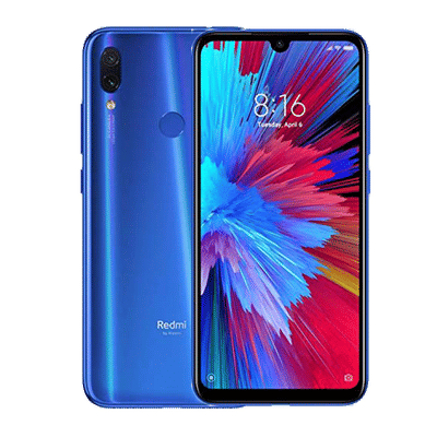 Refurbished Redmi Note 7 (3GB RAM, 32GB, Blue)