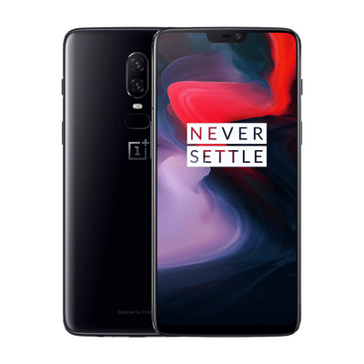 Refurbished OnePlus 6 (8GB RAM, 128GB, Midnight Black)