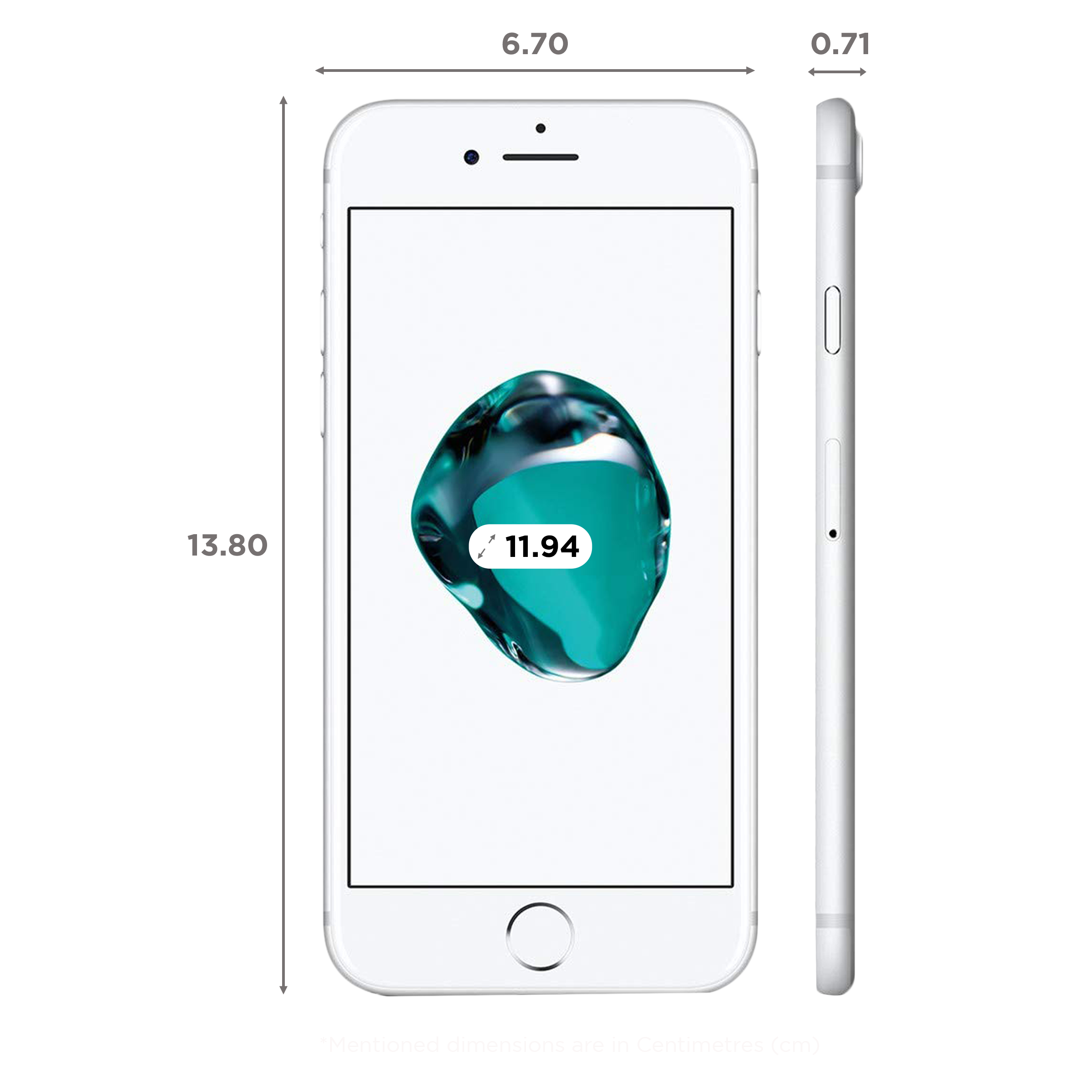 Refurbished Apple iPhone 7 (32GB, Silver) Refurbished Apple iPhone 7 (32GB, Silver)_2