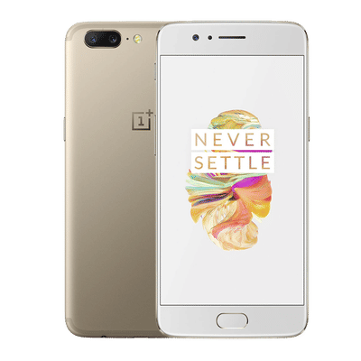 Refurbished OnePlus 5 (6GB RAM, 64GB, Midnight Black)